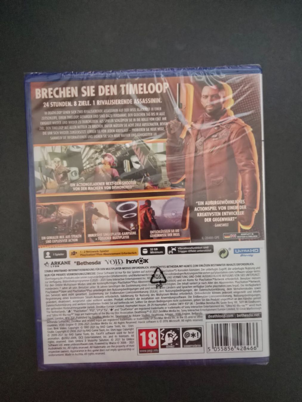 Sony Spiele: PS5 Deathloop neu und versiegelt – Gebraucht aus Chur von 1996hiphop 1