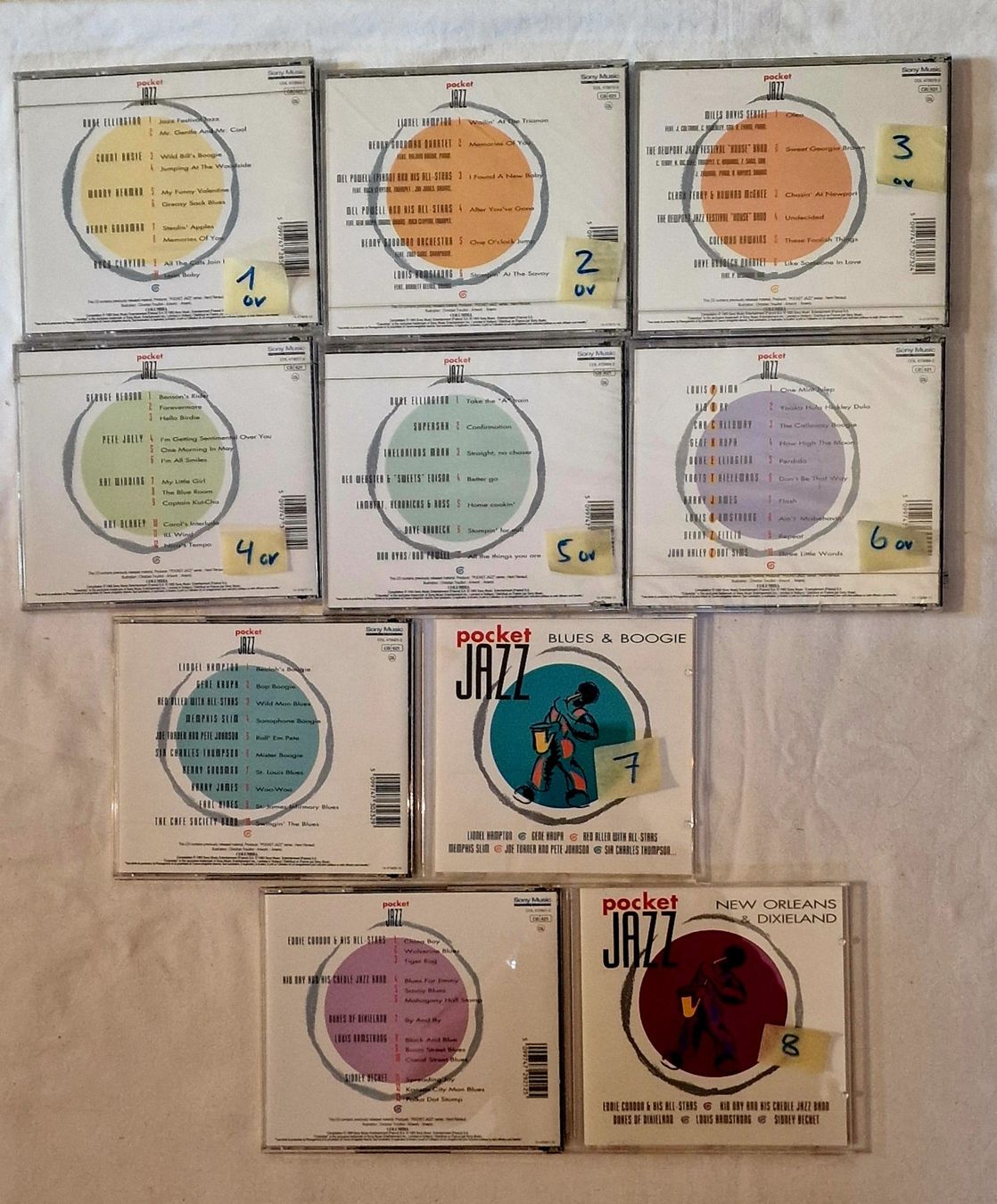 CD: Jazz Sampler 15 CD ov, auch einzeln möglich – Nuovo (secondo la descrizione) da Uitikon Waldegg venduto da Smeragol 2