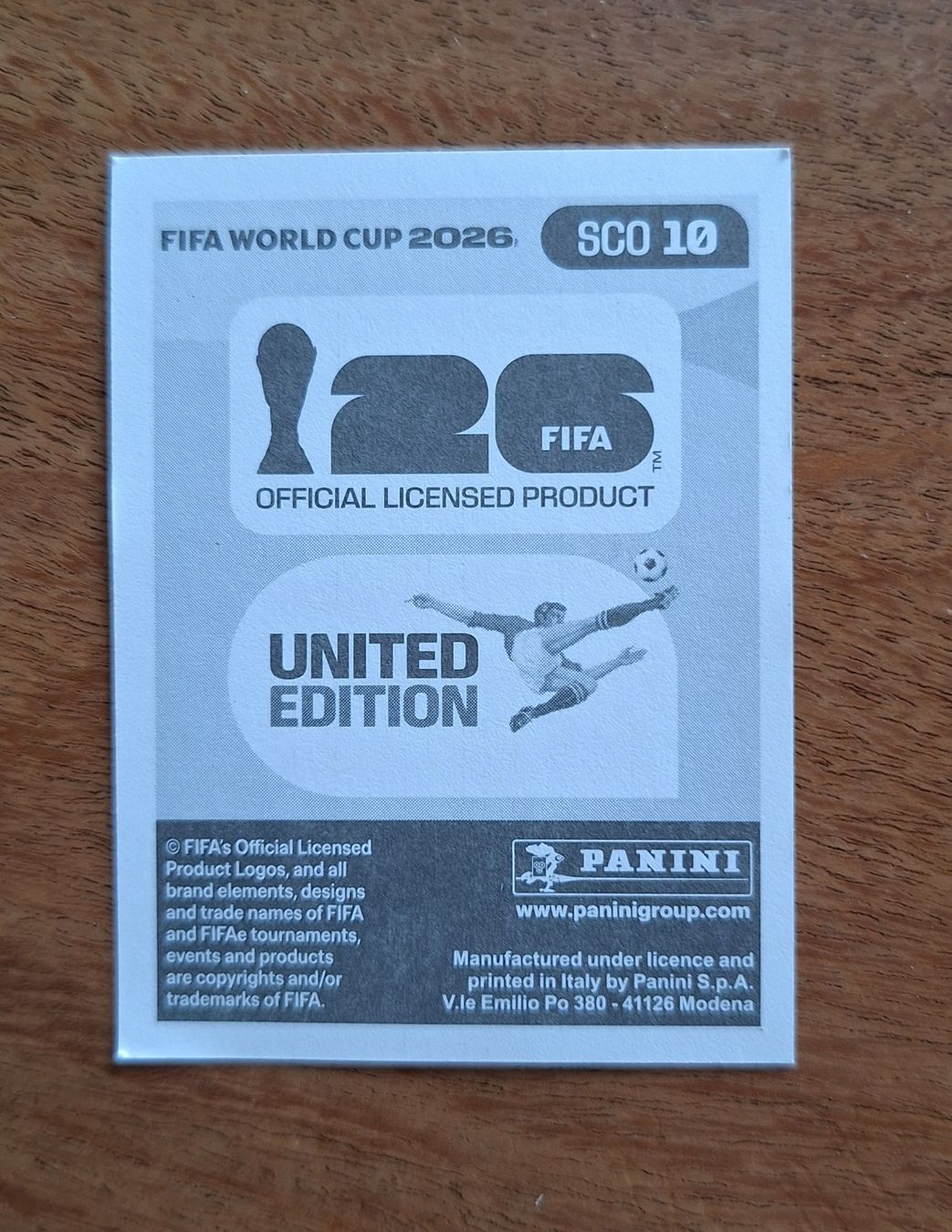 Panini Carte collezionabili: Panini Grant Hanley SCO 10 – Nuovo (secondo la descrizione) da Romanens venduto da Crocette 1