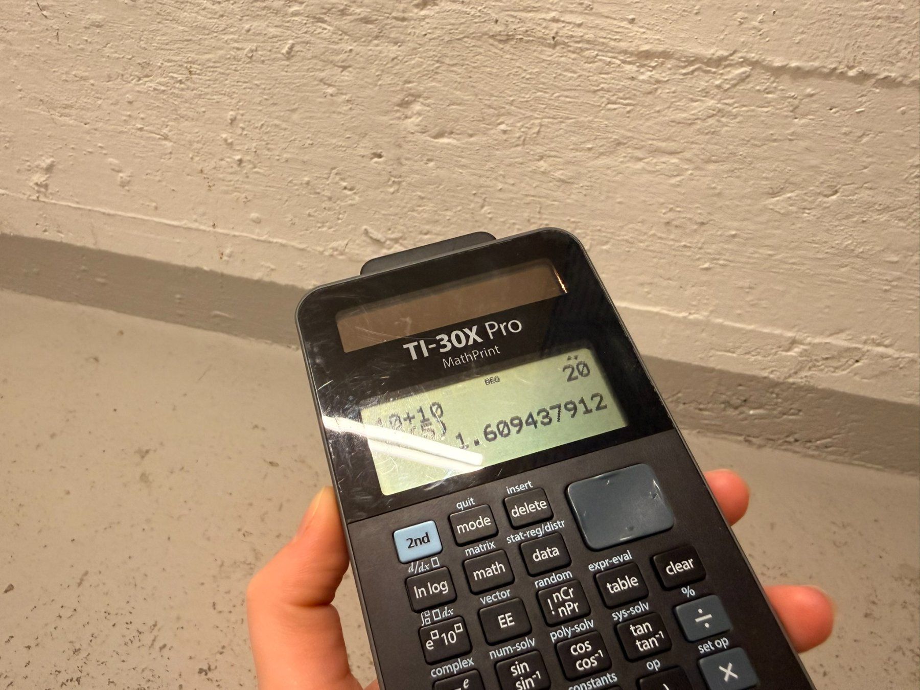 Texas Instruments Calculatrices: Taschenrechner Texas Instruments TI-30X Pro - gebraucht – D'occasion à Zürich par celai. 5