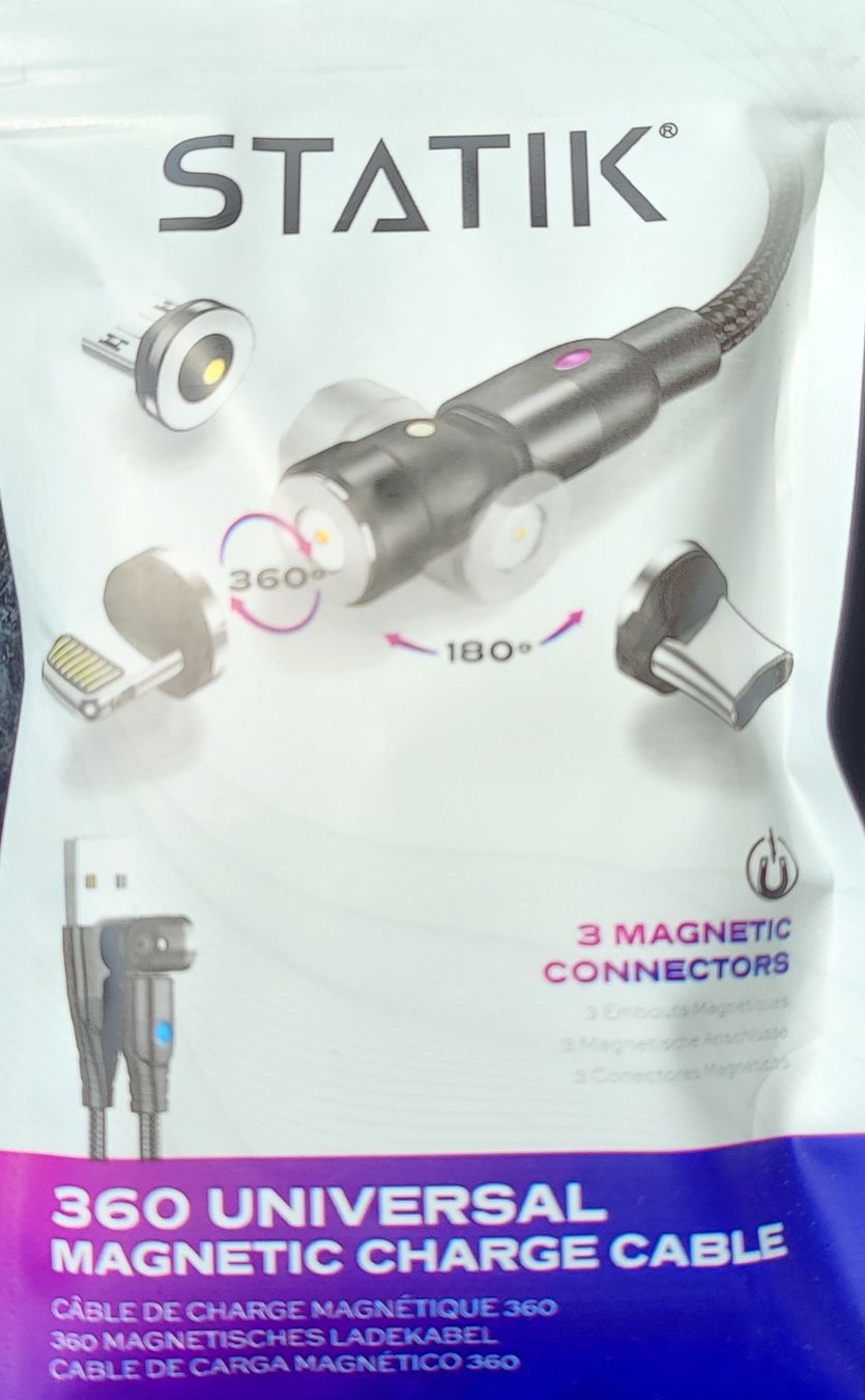 Cavi: STATIK 360° Universal Magnetic Charge Cable neu – Nuovo e nell'imballaggio originale da Thun venduto da harry999
