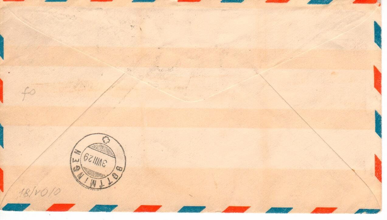 Tutti i francobolli: Via SS Bremen mit Katapultflug 1929 – Usato da Wolhusen venduto da Curver9 1
