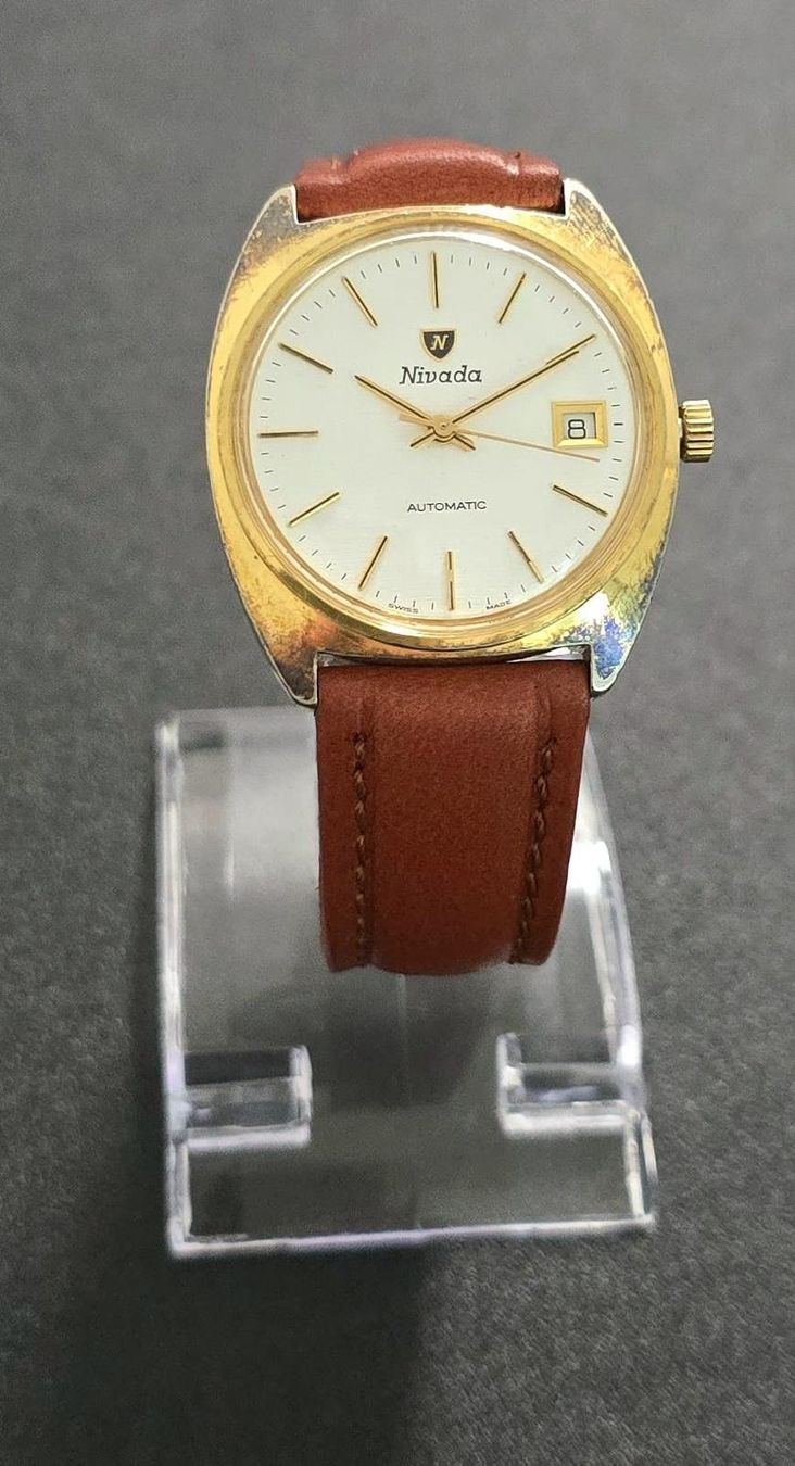 Nivada Orologi: NIVADA AUTOMATIC - DATE VINTAGE HERREN UHR – Usato da Neftenbach venduto da Taschen-Uhren 4