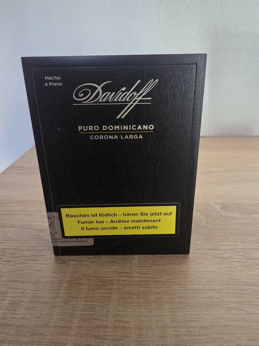 Davidoff Zigarren: Davidoff Puro Larga 2026 – Neu und originalverpackt aus Goldach von Inlyner