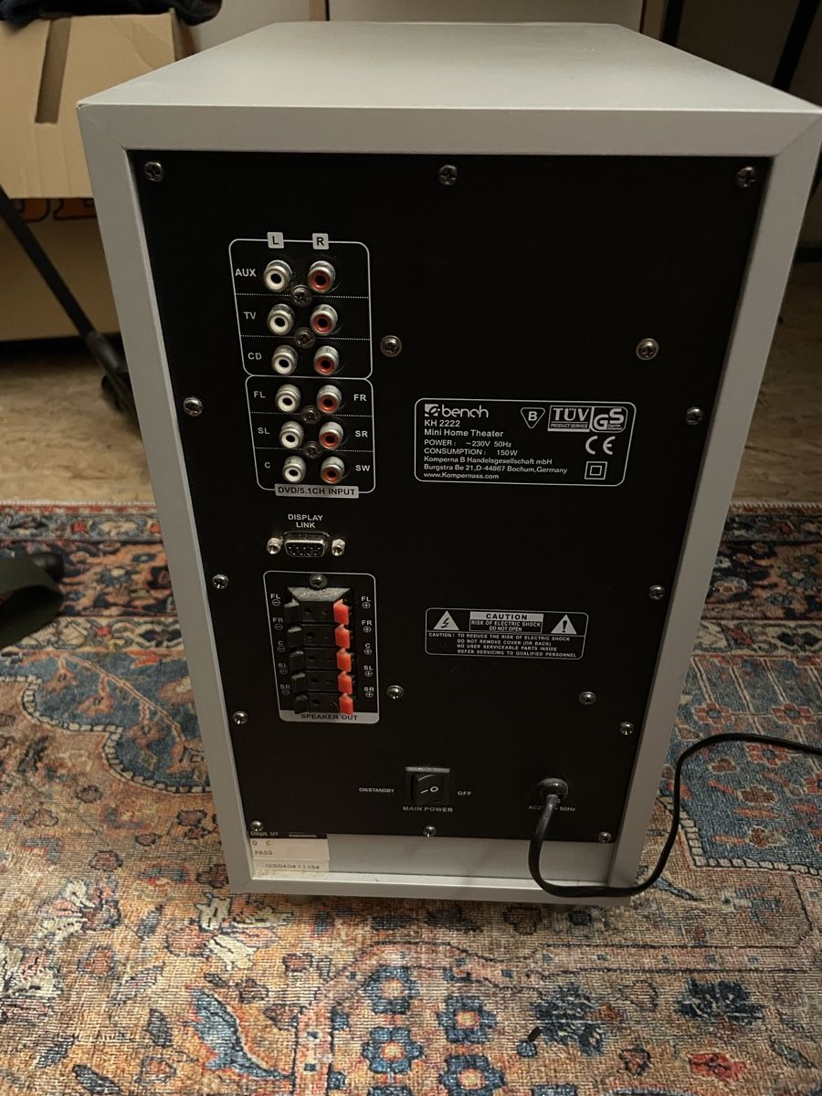 Home Cinema: 5.1 sound system – Usato da Zürich venduto da ben_8lyk 2