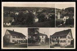 Künten, Gesamtansicht, Blick zur Kirche