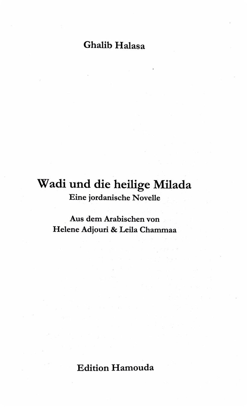 Bücher: Wadi und die heilige Milada – Neu (gemäss Beschreibung) aus Sarnen von Livres 3