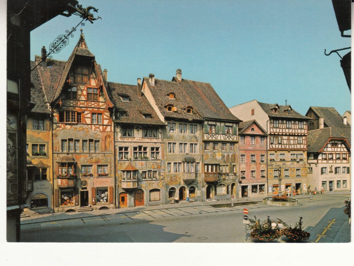 Ansichtskarten: Stein am Rhein ca. 1970 – Gebraucht aus Bürglen TG von StampGraf