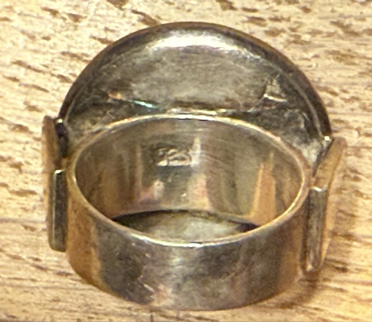 Anelli: Schwerer Silber Fingerring Ring 925 Sterling – Usato da Goldach venduto da Messerguru 3