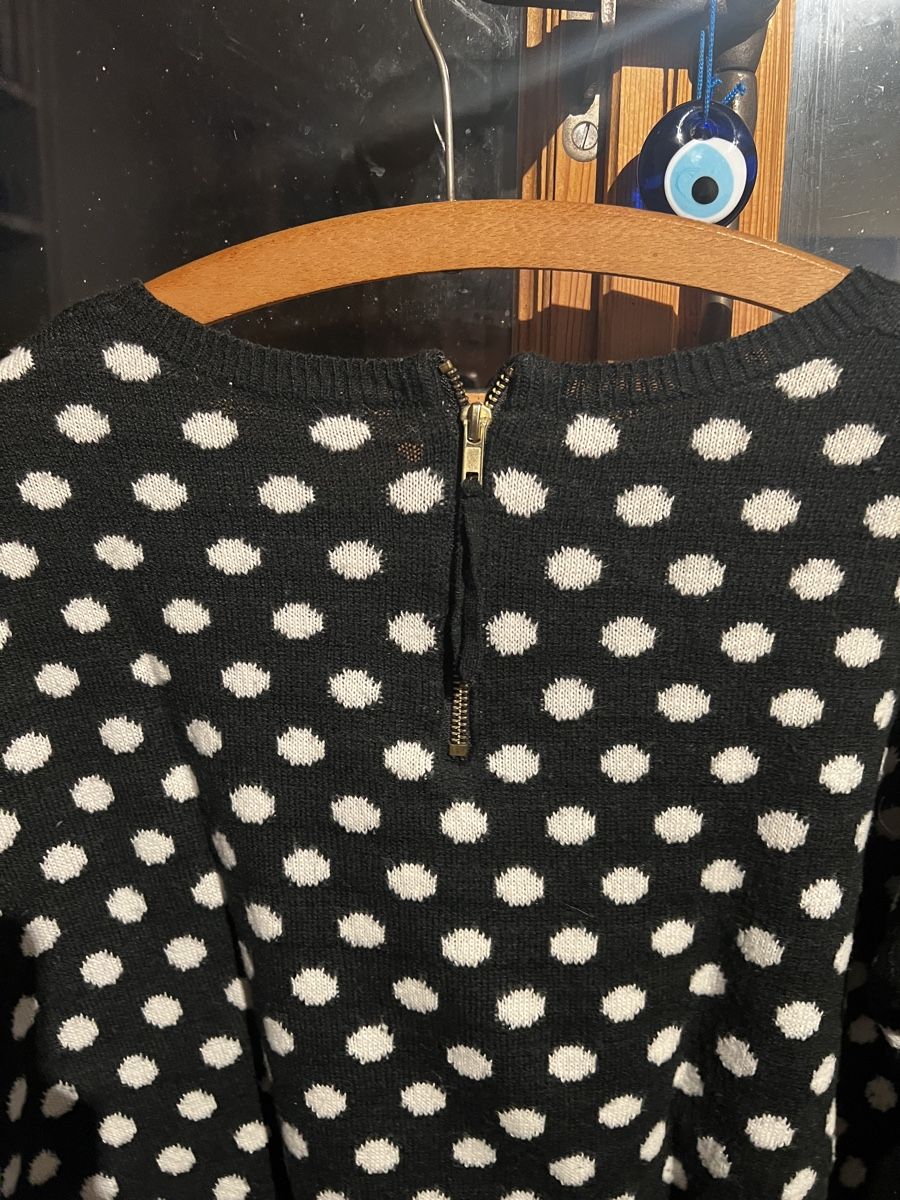 H&M Maglioni & Felpe: Schwarzer H&M Pullover mit Punktemuster, Grösse XS, Top! – Usato da Bern venduto da fla_yj25 4