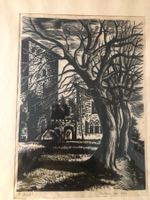 Litho.Pierre Aubert /château des Clées 30/22cm