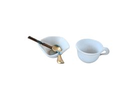 Puppenstube Gefäss, Tasse Glas