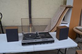 Metz hifi studio center 4840 Plattenspieler Radio Kassette
