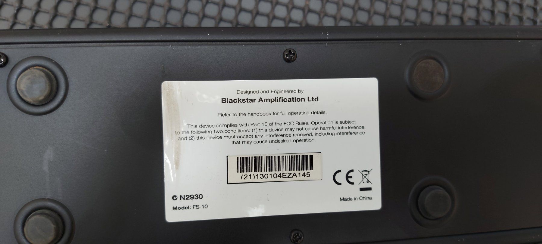 Blackstar Strumenti musicali: Blackstar FS-10 Multifunktions-Fußschalter – Usato da Glattbrugg venduto da Swissmusik 3