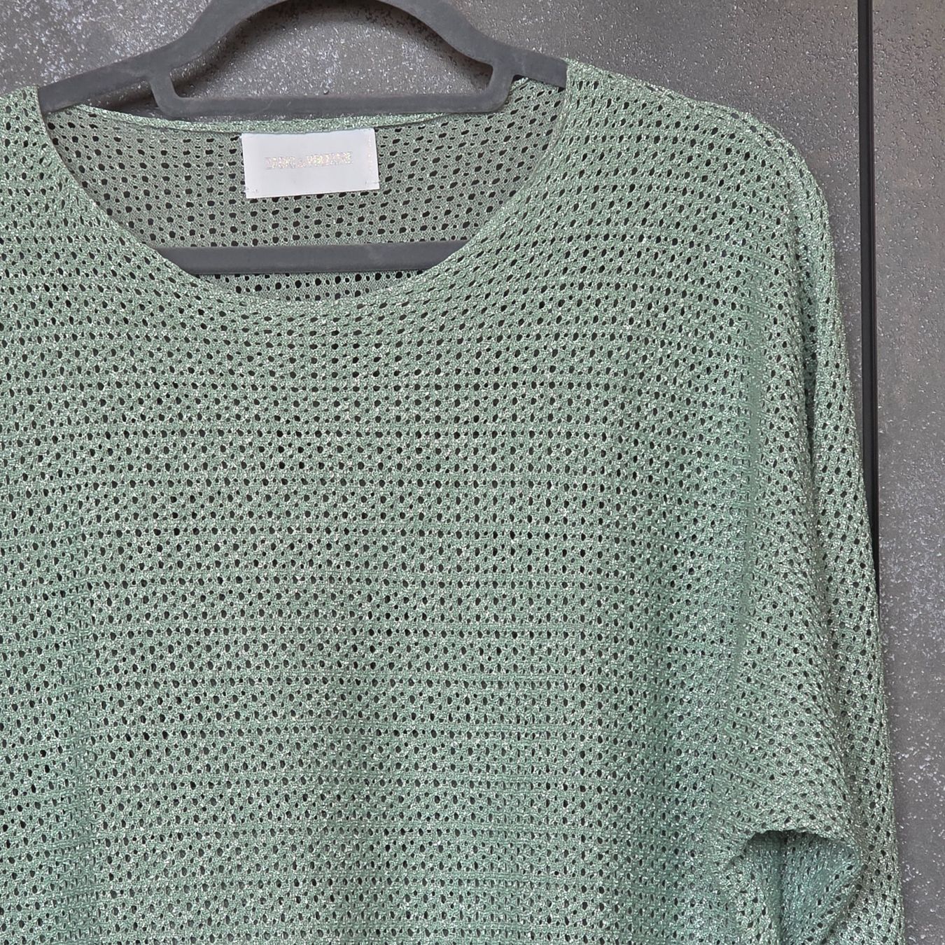 Maglioni & Felpe: 🐸 ZADIG & VOLTAIRE PULLOVER SILBER & MINT M LOCHSTRICK – Nuovo (secondo la descrizione) da Môtier (Vully) venduto da Frogs 1