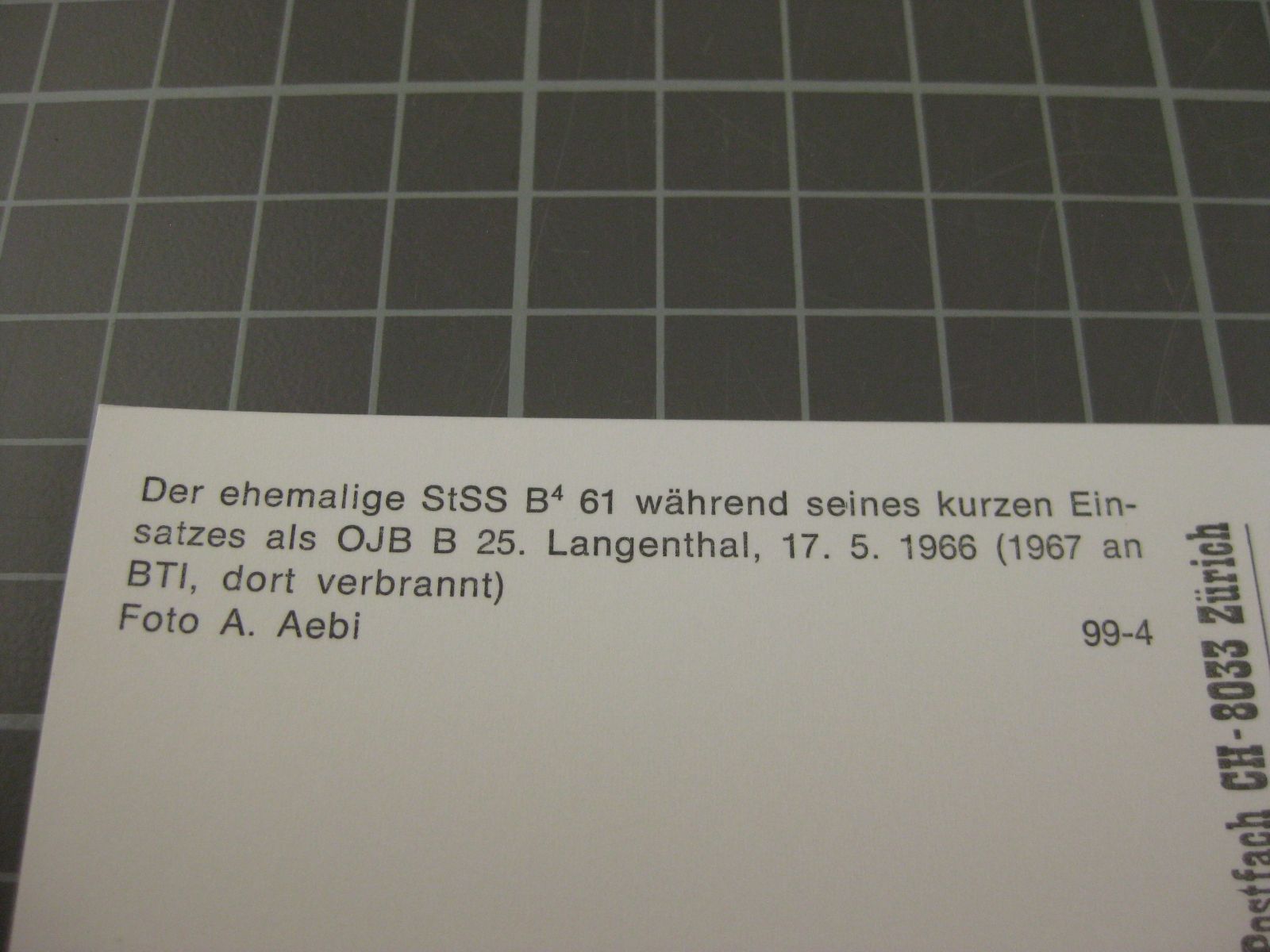 Cartoline postali: AK Langenthal mit Zug  – Nuovo (secondo la descrizione) da Malters venduto da Marosko 2