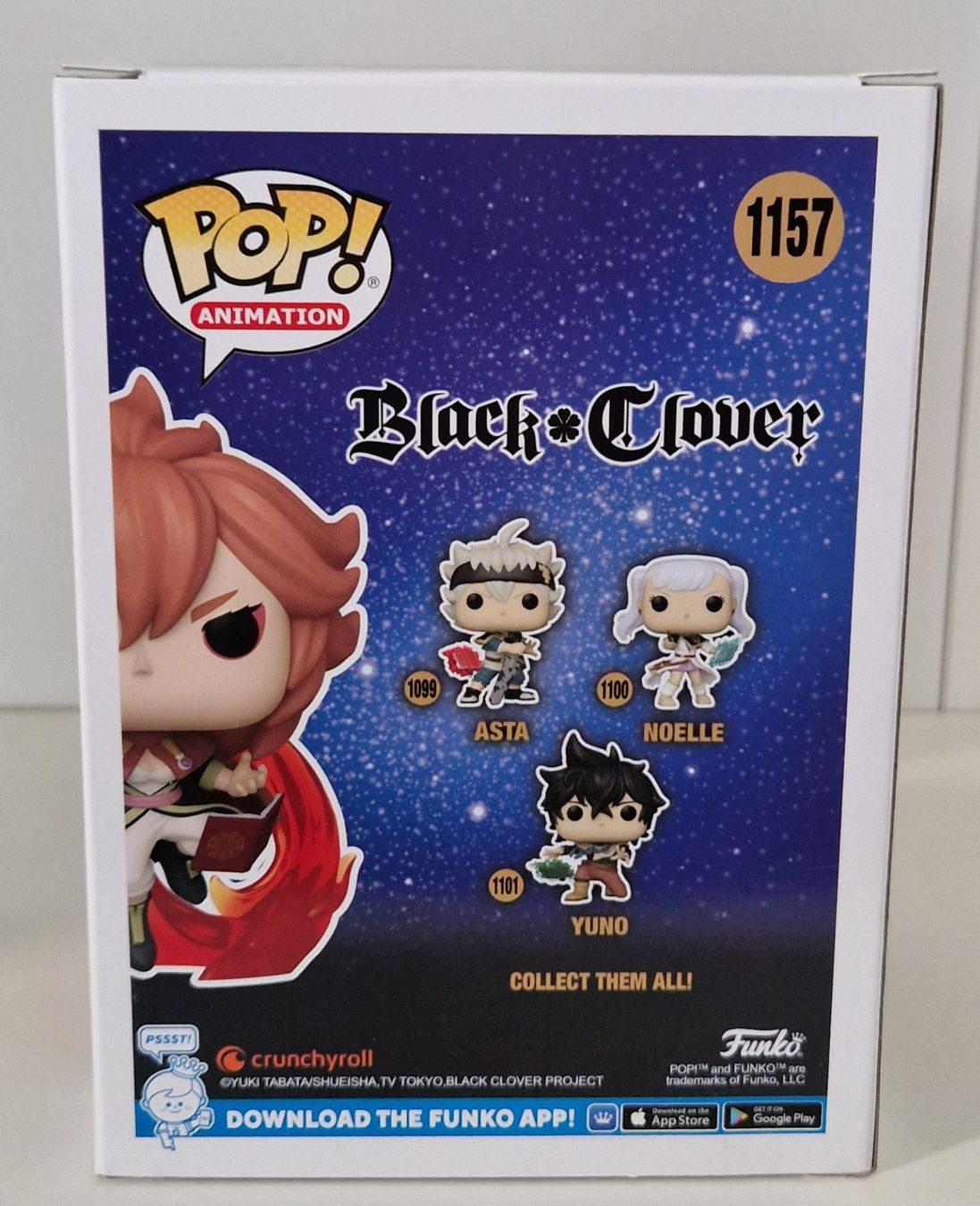 Funko Statuette: Black Clover POP! Animation Vinyl Mereoleona GITD 9 cm – Nuovo e nell'imballaggio originale da St-Imier venduto da ATTAKSHOP 2