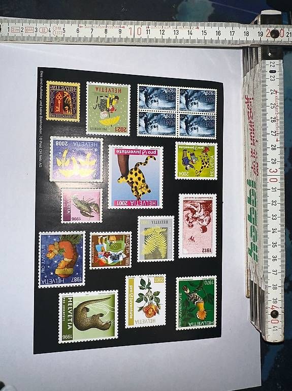 Autocollants: Briefmarken sticker – Neuf (Voir description) à Schlieren par S_Dragon