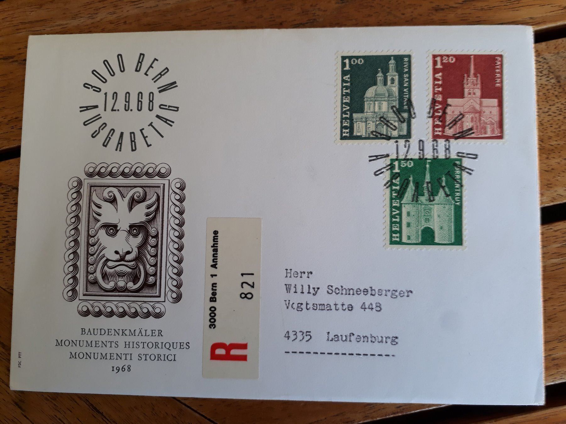 Tutti i francobolli: 25 FDC 1967-1970 – Usato da Herzogenbuchsee venduto da Herkules9 2