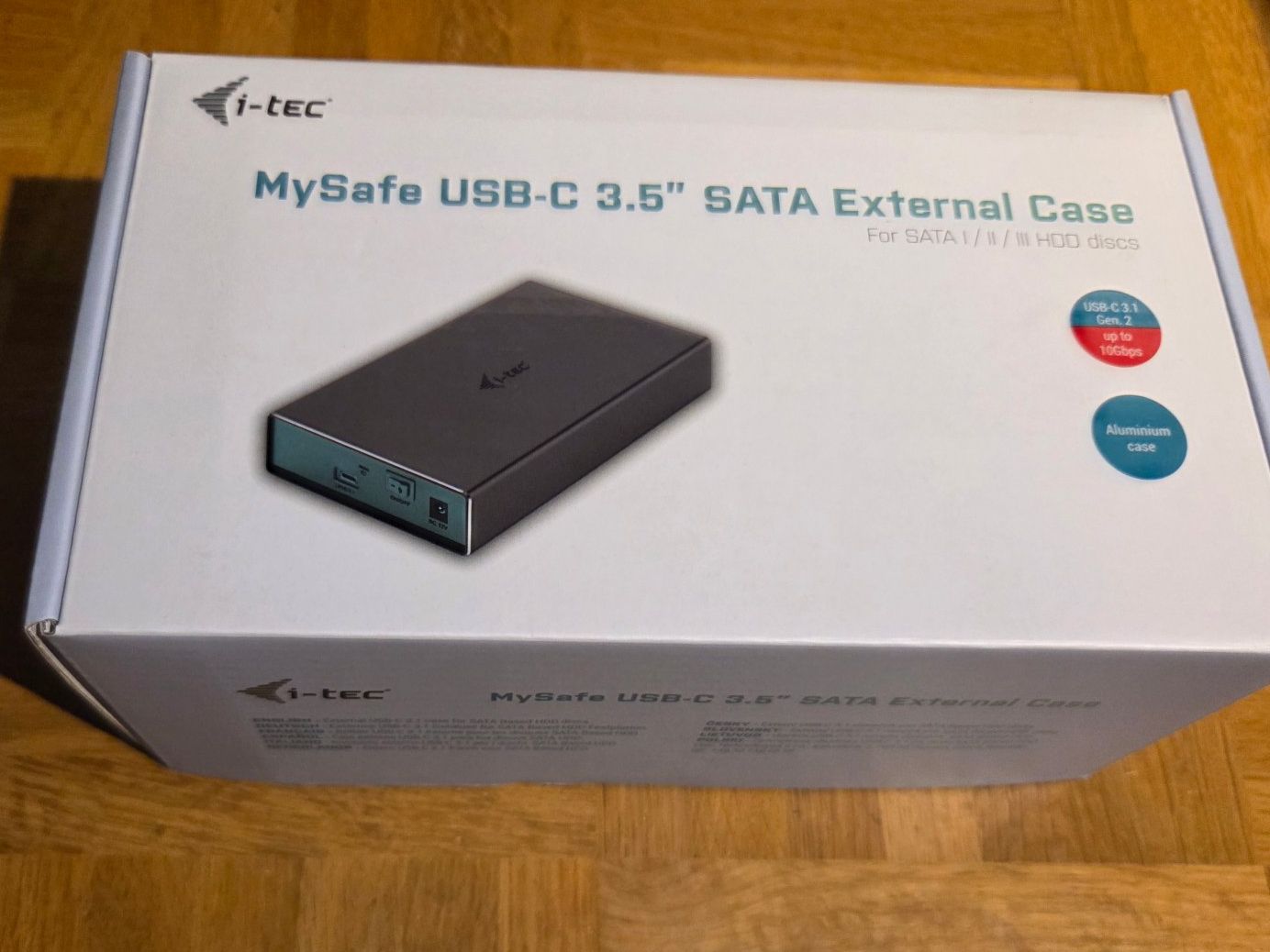 Disques durs: i-tec MySafe USB-C 3.5" SATA External Case – D'occasion à Zürich par Deluge