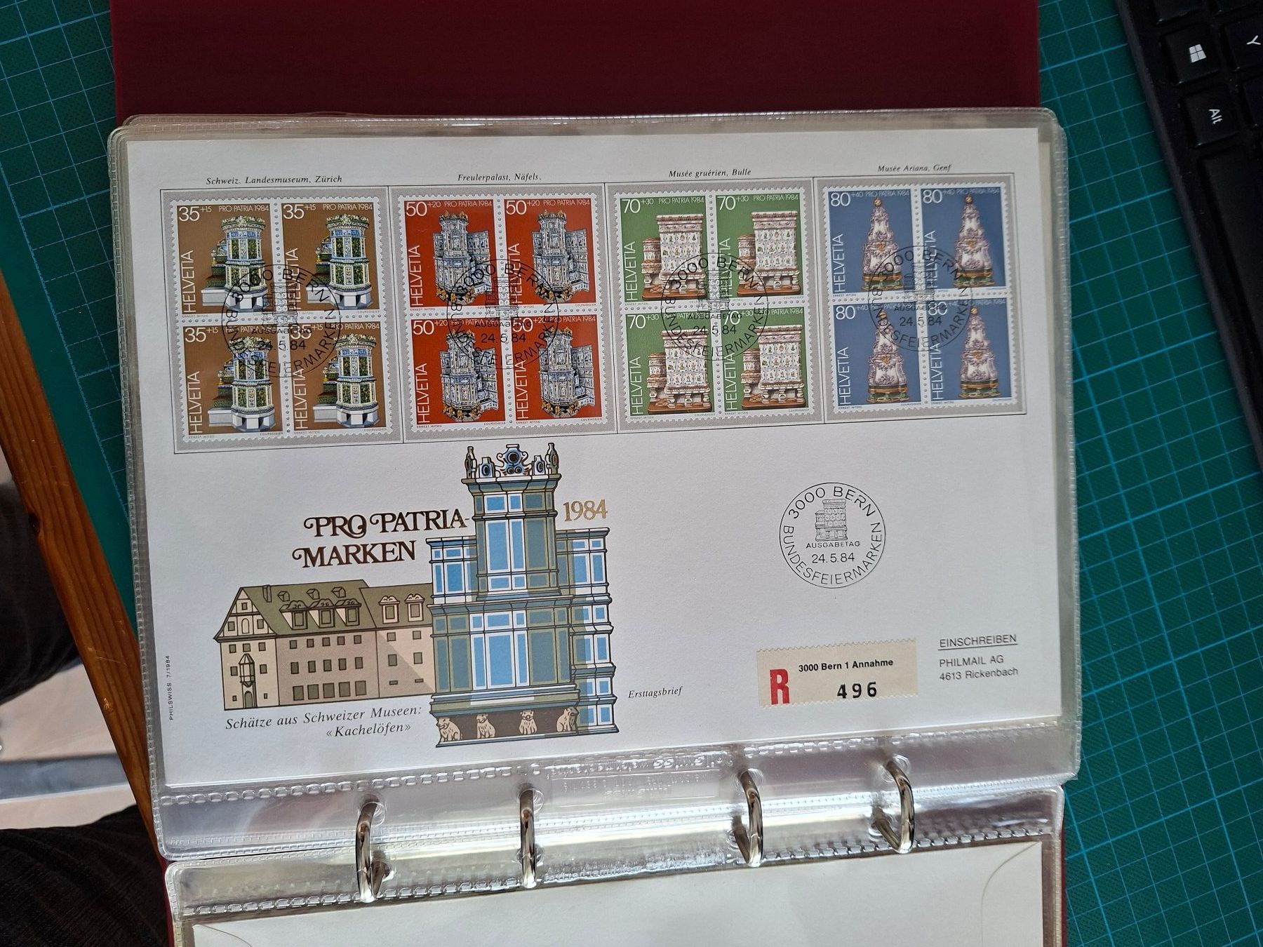 Tous les timbres: 18 Ersttags-Couverts Schweiz – D'occasion à Sins par Sorte 4