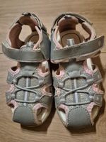 Kindersandalen grau rosa Grösse 27