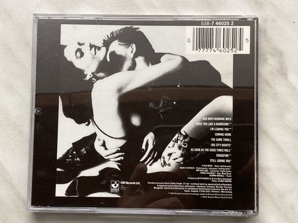 CDs: Scorpions Love At First Sting – Neu (gemäss Beschreibung) aus Aigle von St_anger 1