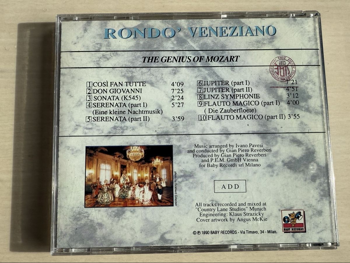 CDs: Mozart - Rondo Veneziano CD – Gebraucht aus Oberried Brienz von Chyara 1