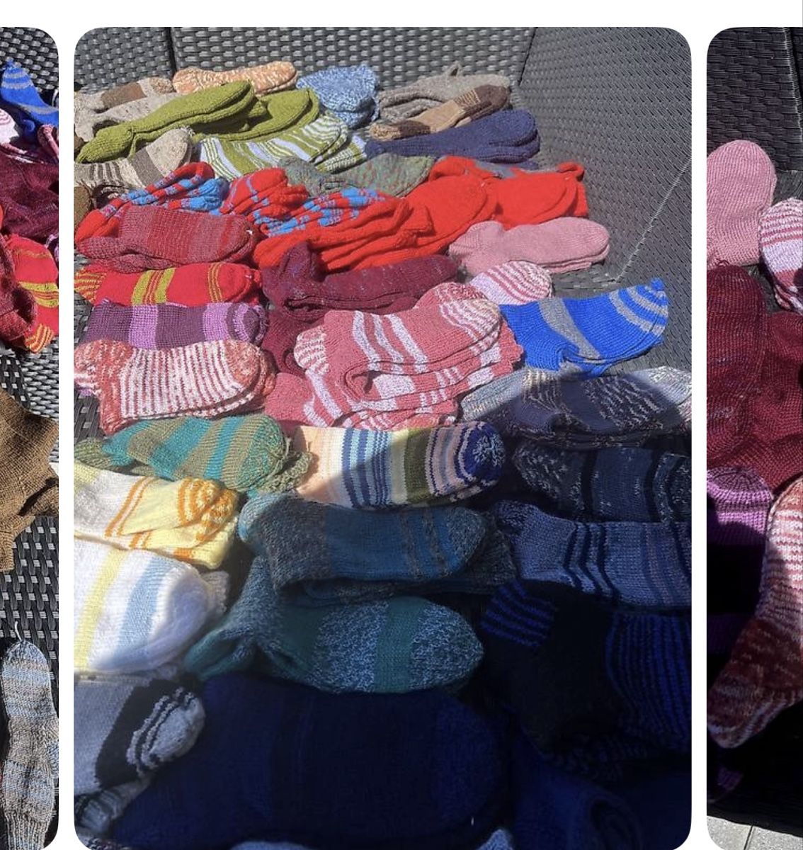 Calze: Selbstgestrickte  Wollsocken – Nuovo e nell'imballaggio originale da Bülach venduto da Cucculi 2