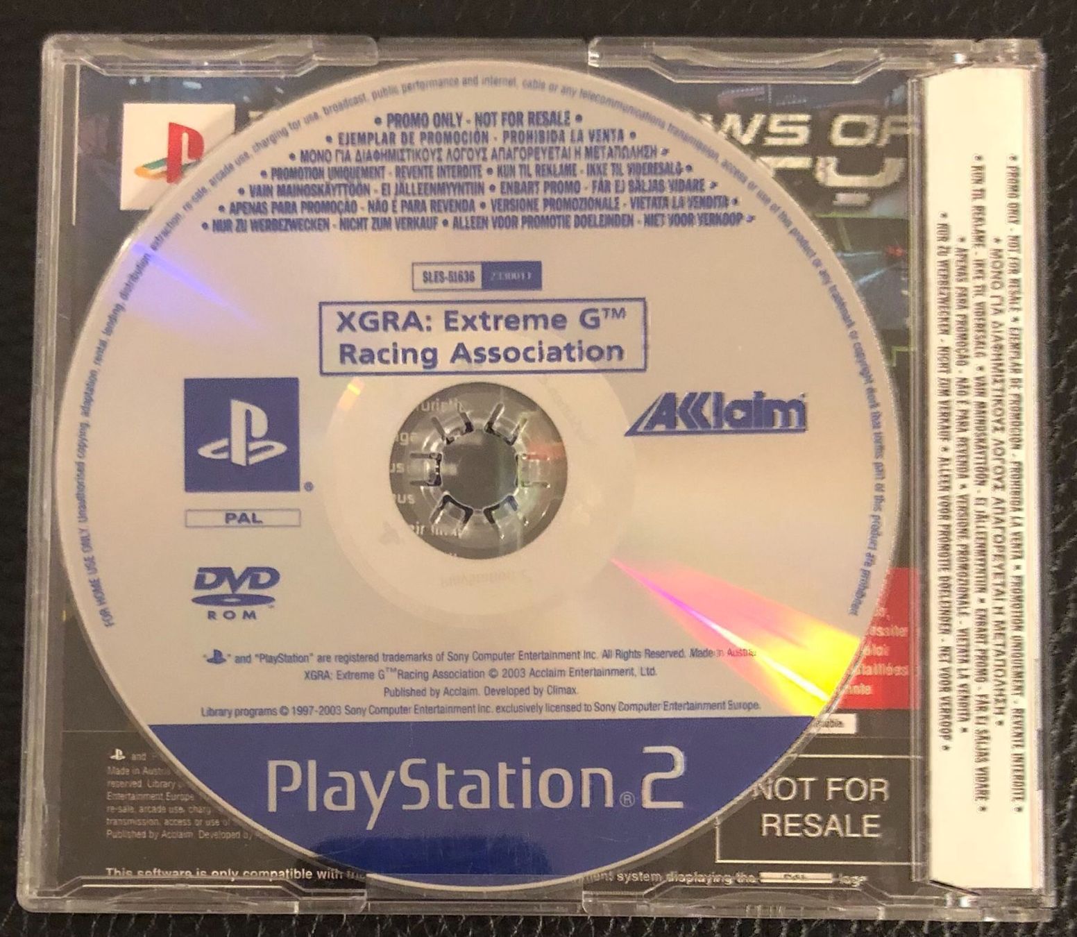 Sony Giochi: XGRA Sony PS2 Promo – Usato da Kestenholz venduto da Naruto_01 2