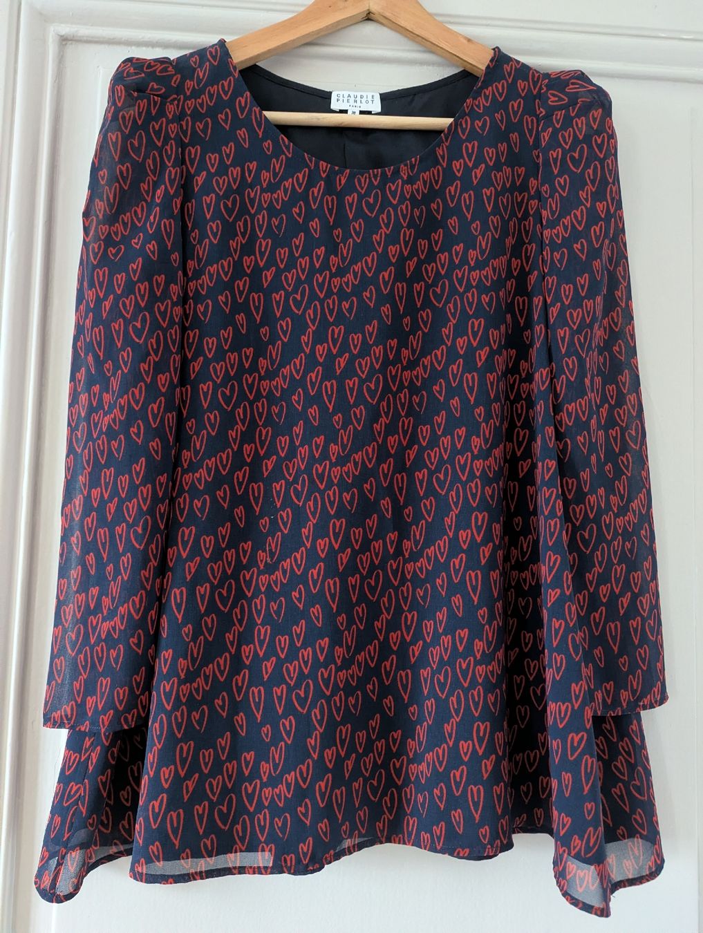 Claudie Pierlot Top: haut blouse Claudie Pierlot 38 – Nuovo (secondo la descrizione) da Montreux venduto da dem_gyt9 5