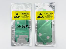 2x Klebefolie Backcover + Displayeinheit für Samsung S23+