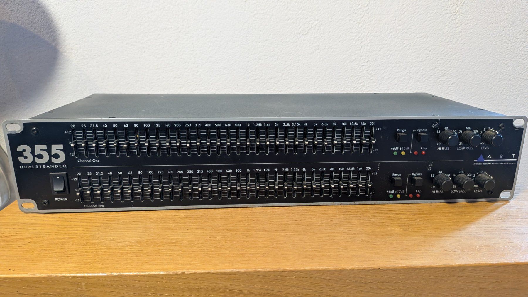 Equalizer: ART EQ 355 - Dual 31 Band Graphic EQ – Gebraucht aus Siebnen von Ironcobra8
