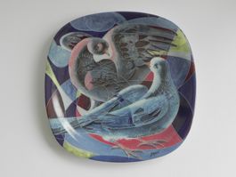 Hans Erni * FRIEDENSTAUBEN * Sammelteller von Rosenthal