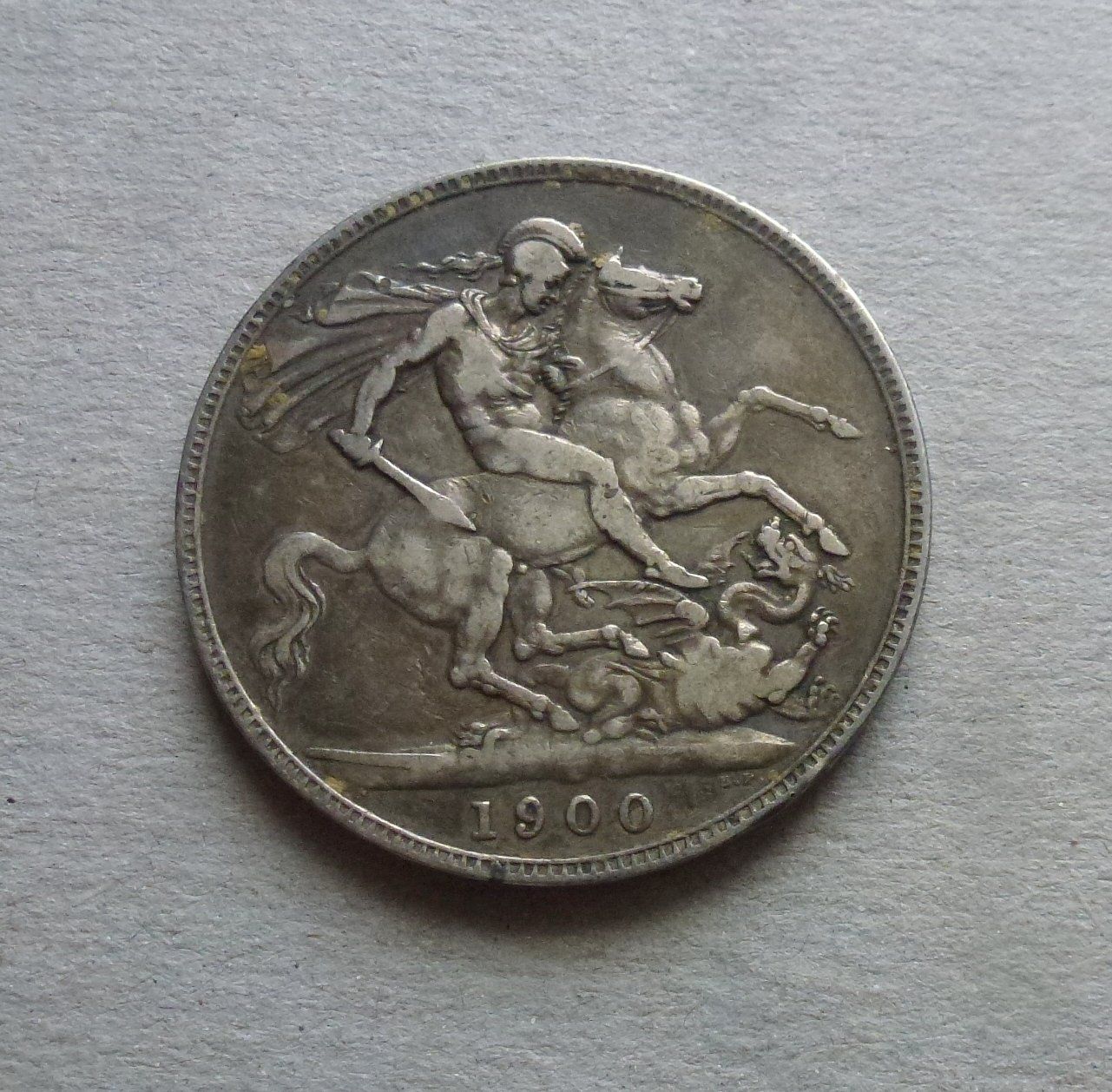Alle Münzen: England ++ Crown 1900, gute Erhaltung – Gebraucht aus Walkringen von Casablanca777