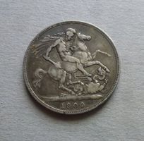 England ++ Crown 1900, gute Erhaltung