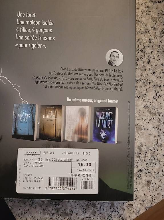 Bücher: Dans la maison – Neu und originalverpackt aus Lausanne von pierre.B 1