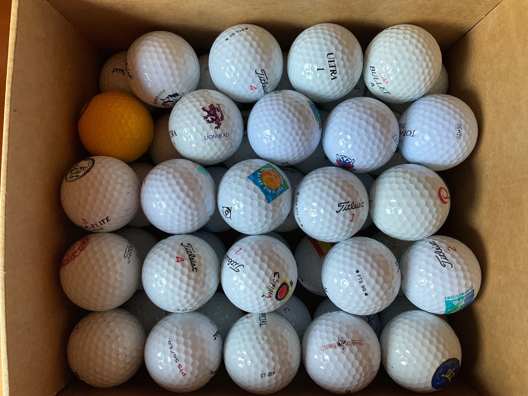Palloni: 72 balles de golf – Usato da Gland venduto da DL2004 5