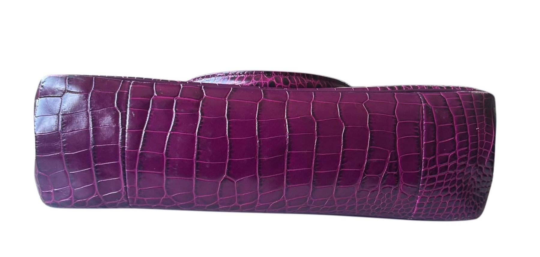 Longchamp Sacs femmes: Longchamp Roseau croc embassed leater Tasche – D'occasion à Liestal par Ballybs 5