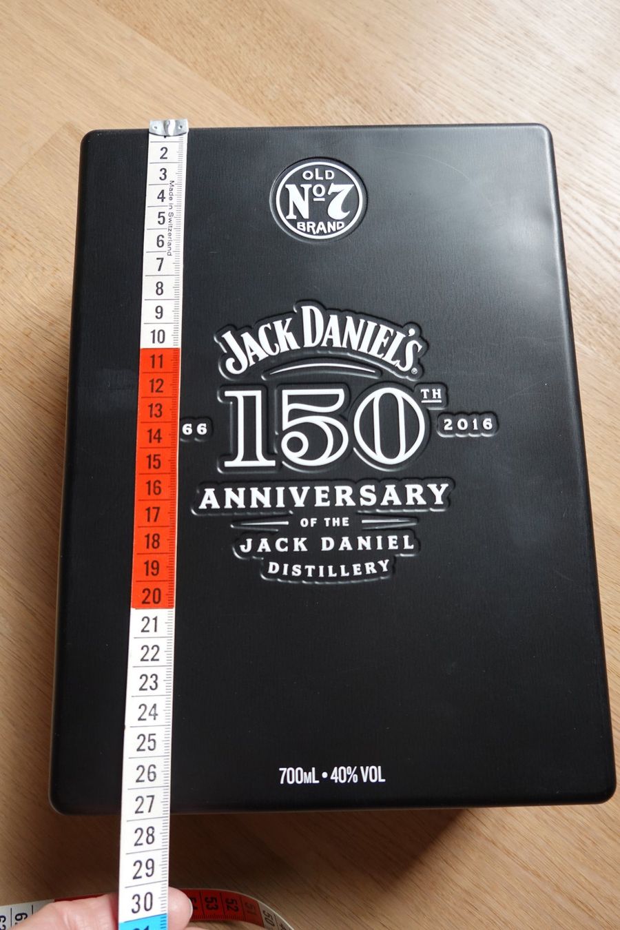 Jack Daniels Spiritueux: Jack Daniel's Blechdose 150th Anniversary ungeöffnet – Neuf (Voir description) à Jona par JOberg_25 4