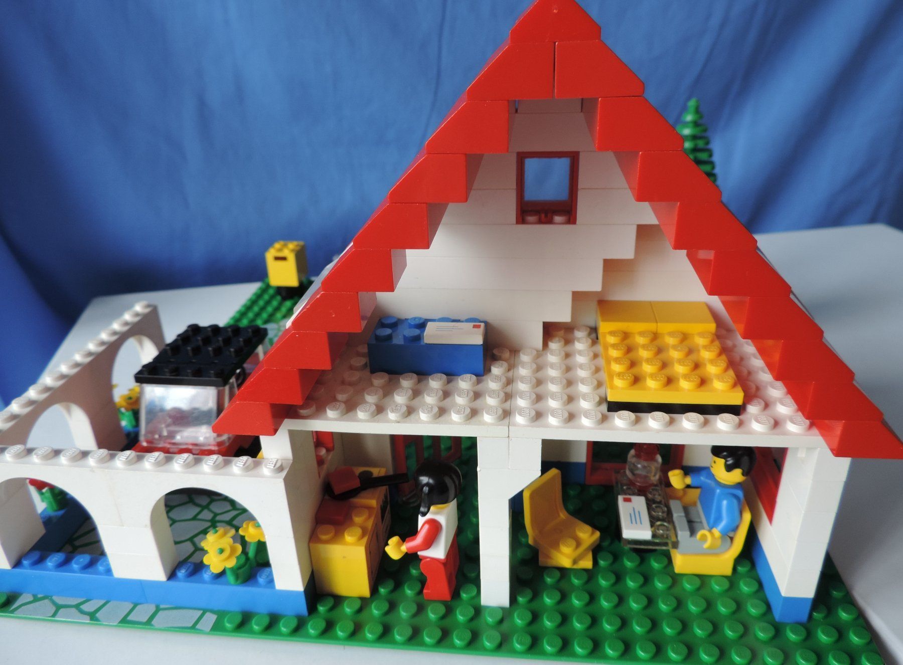 Lego Giocattoli: Ferienhaus, Set 6374 (1983) – Usato da Burgdorf venduto da ursla50 6