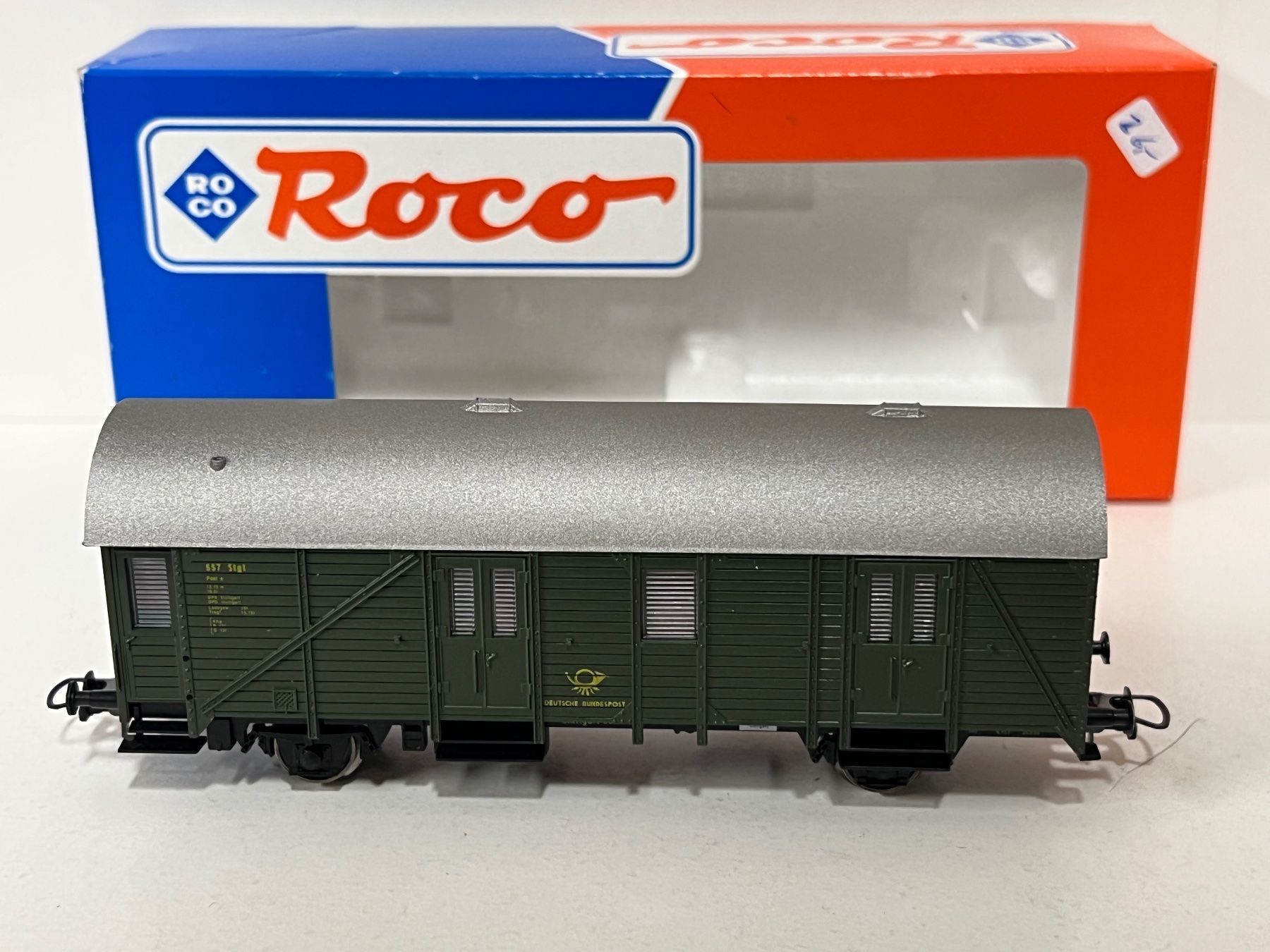 Roco Modellini di ferrovie: Roco DB Postwagen H0 DC – Usato da Geroldswil venduto da TopTrain54 1