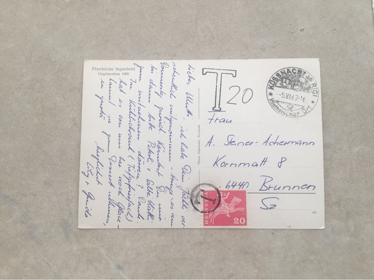 Cartes postales: Ansichtskarten mit Kurortstempel,6 Stück – D'occasion à Appenzell par Murpa 2