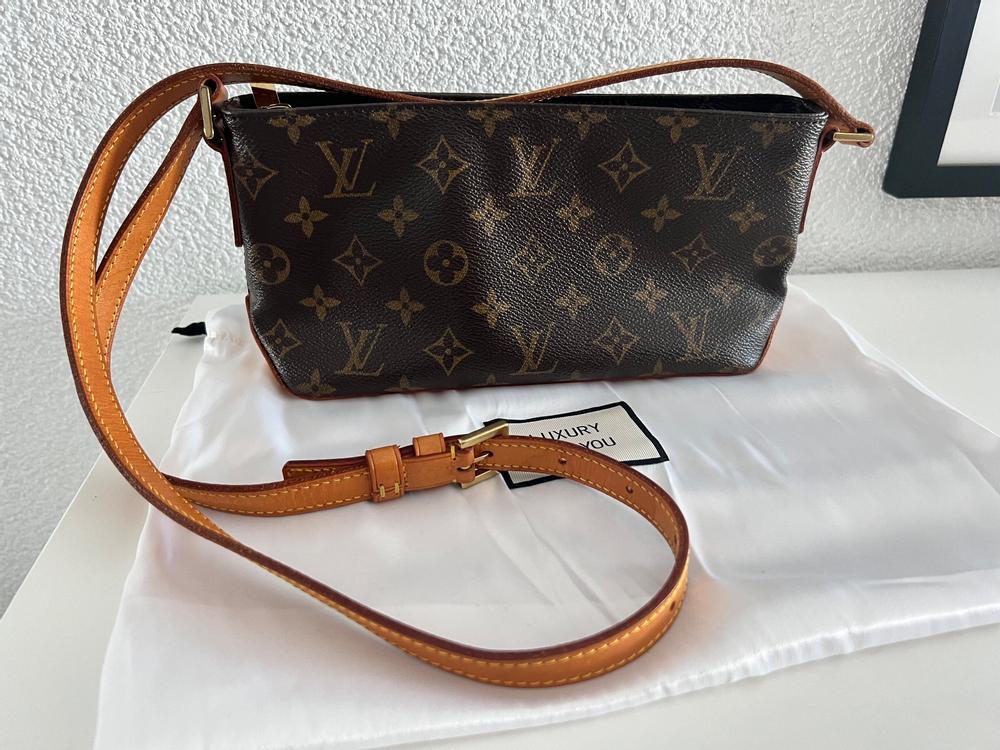 Louis Vuitton Tasche Trotter Monogram LV Schulterriemen