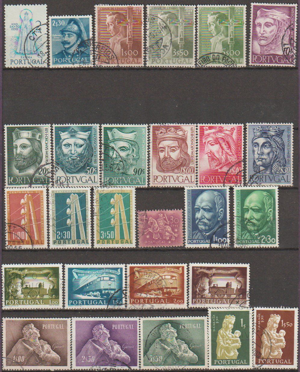 Alle Briefmarken: Portugal – Gebraucht aus Crans-Montana von kira56