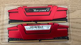Mémoire RAM G.Skill Ripjaws V 16GB DDR4 2666MHz rouge
