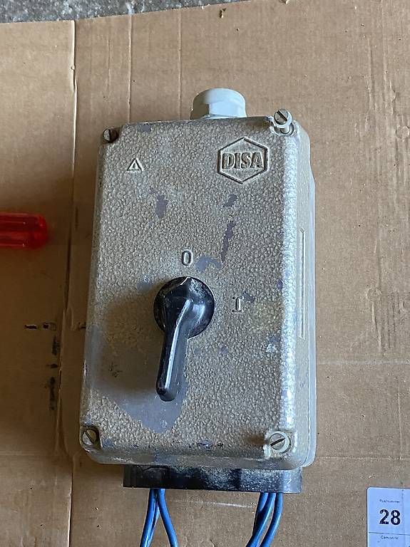 Interruttori: Disa Motorschutzschalter AS 25 – Usato da Henggart venduto da JoElRuKeller