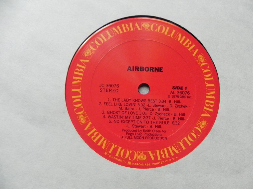 LP Hardrock Arena Rock Band Airborne 1979 | Kaufen auf Ricardo