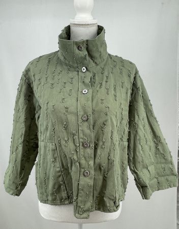 AMBRA veste kaki 3/4