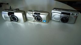 Olympus mju , les 3 fonctionnent